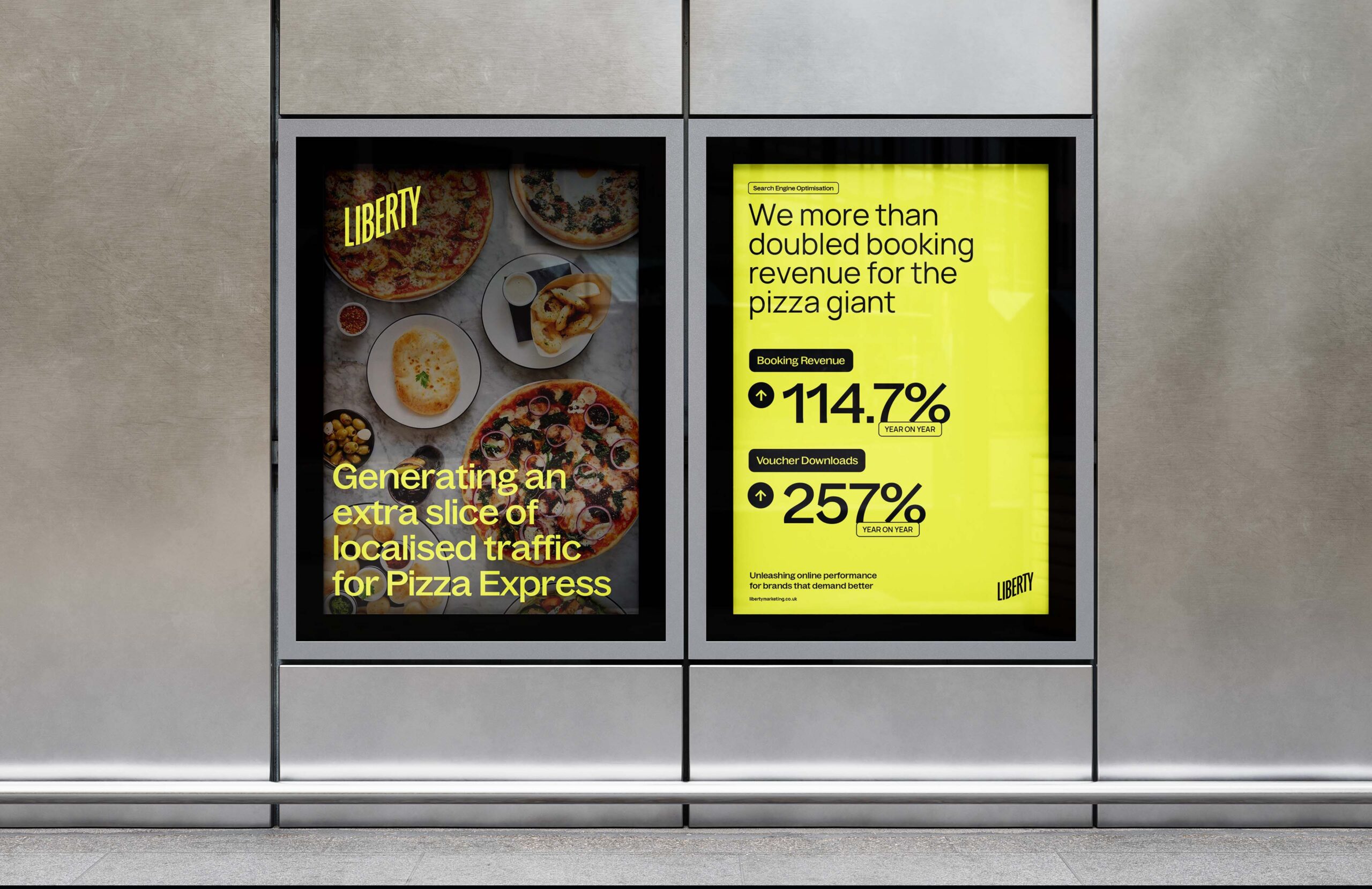 Liberty – 2 panel ad