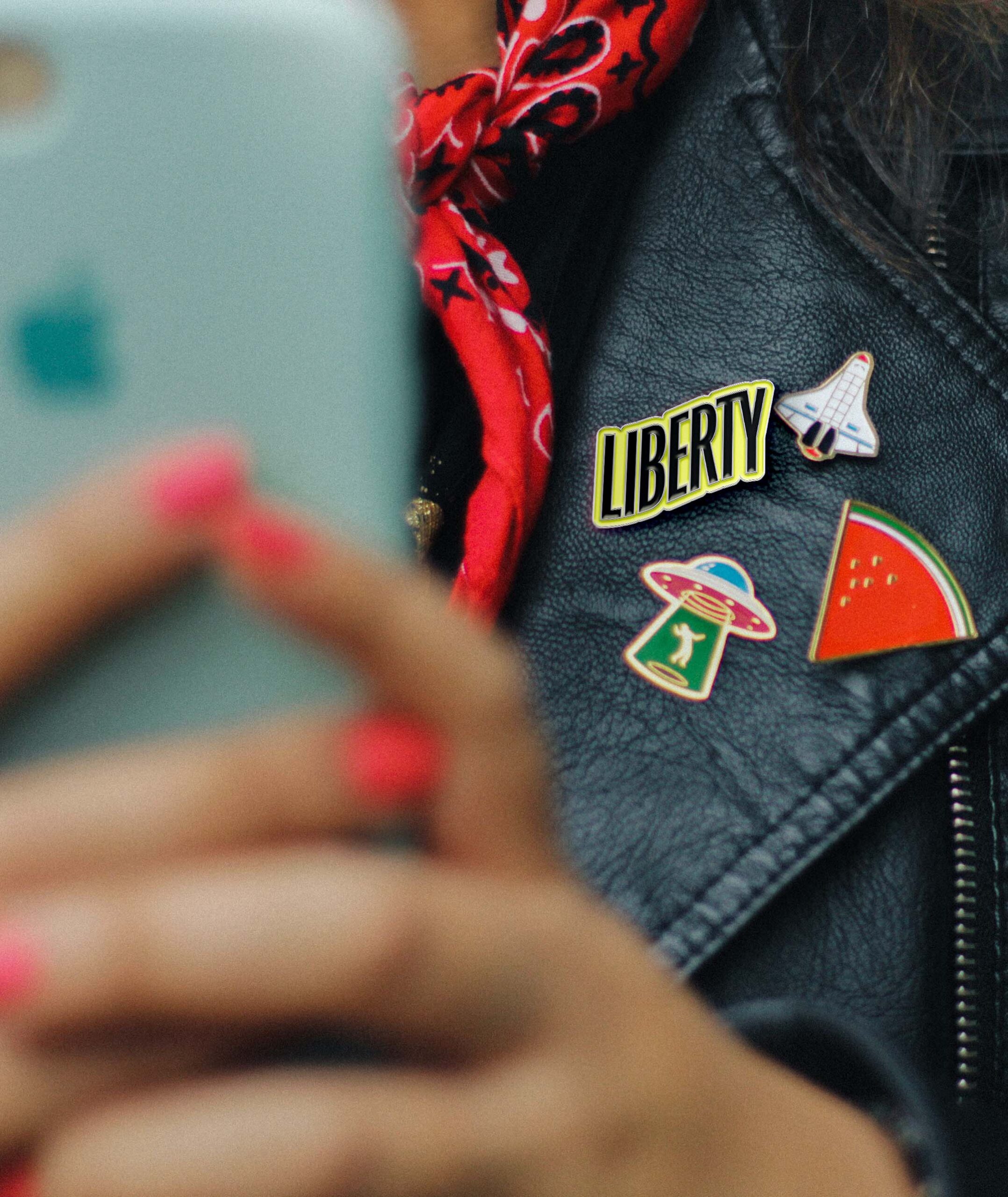 Liberty – Enamel Pin
