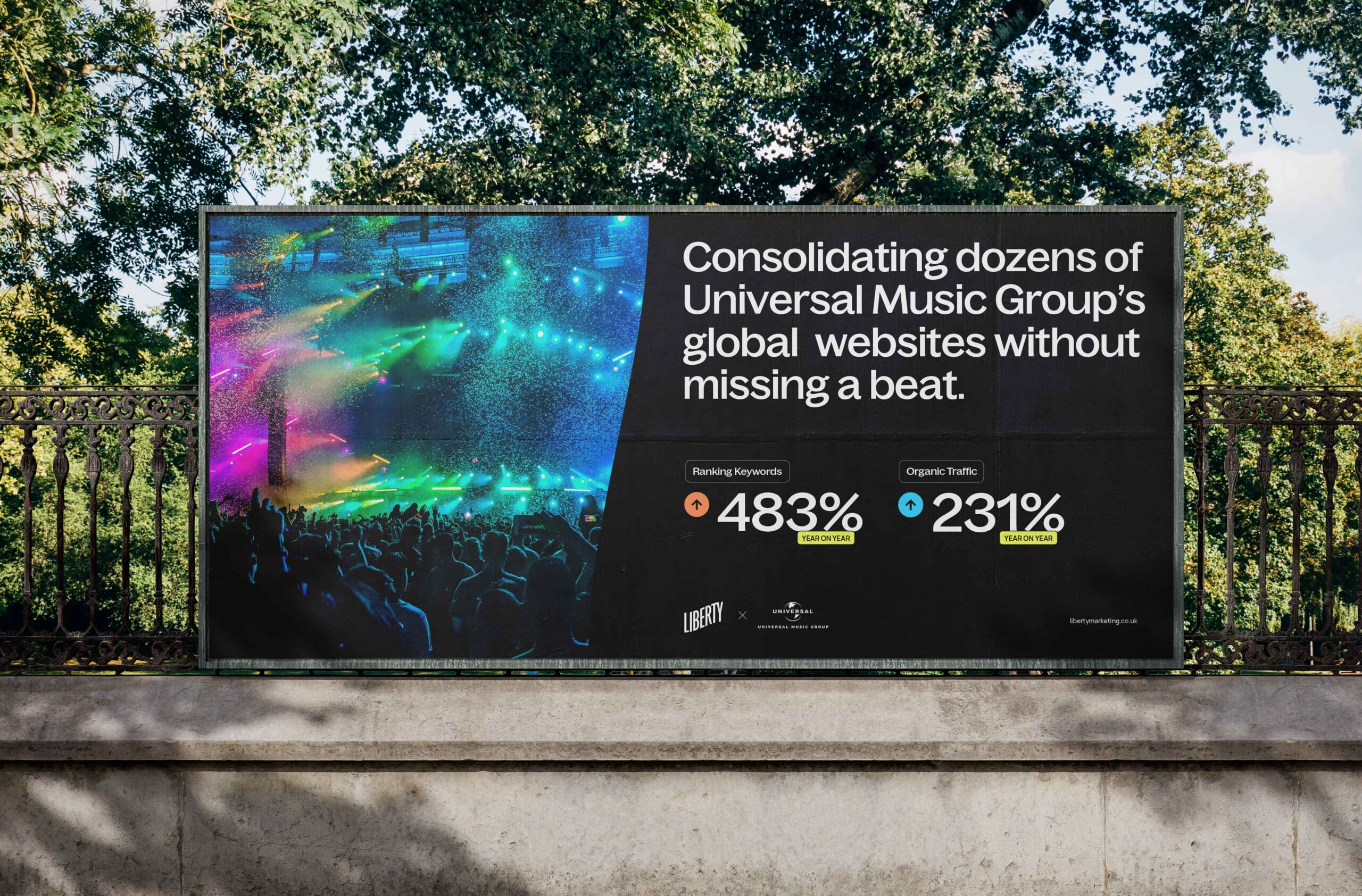 Liberty – Fence billboard